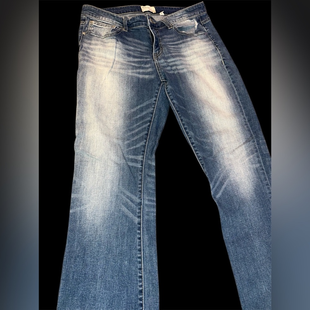 BKE Women's Blue Boot Cut Jeans - Picture 2 of 16